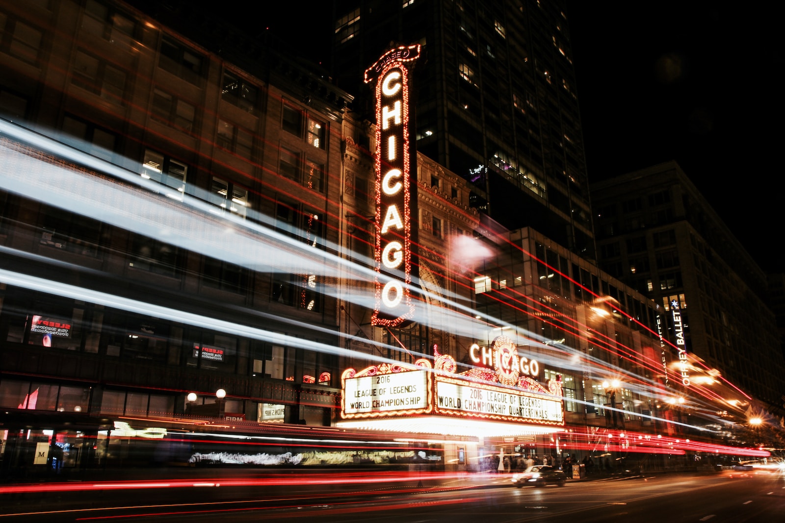 Chicago LED sign